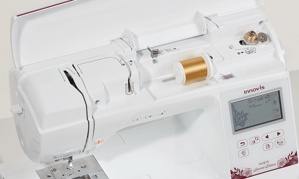 Comment utiliser une brodeuse - Broderie machine Brother NV800E 