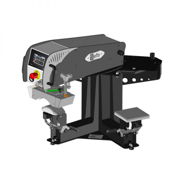 Presse à chaud pneumatique pour casquette / logo - DUPLEX MINI PRO