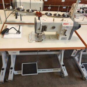 Piqueuse plate 2 aiguilles fixes Pfaff 244