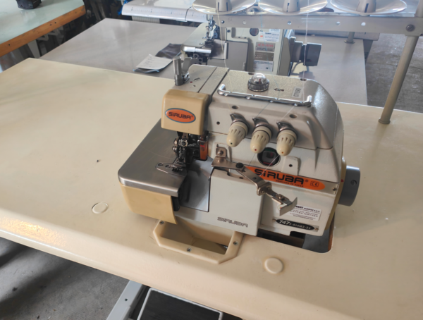 surjeteuse industrielle 1aig-3fils siruba 747 occasion