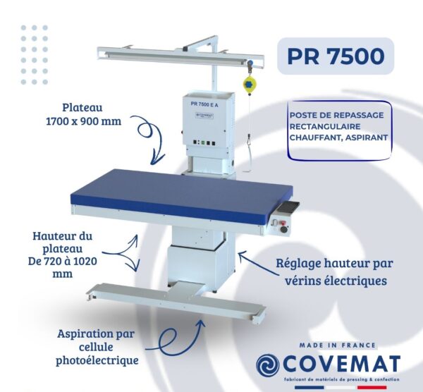 poste de repassage covemat pr7500ea