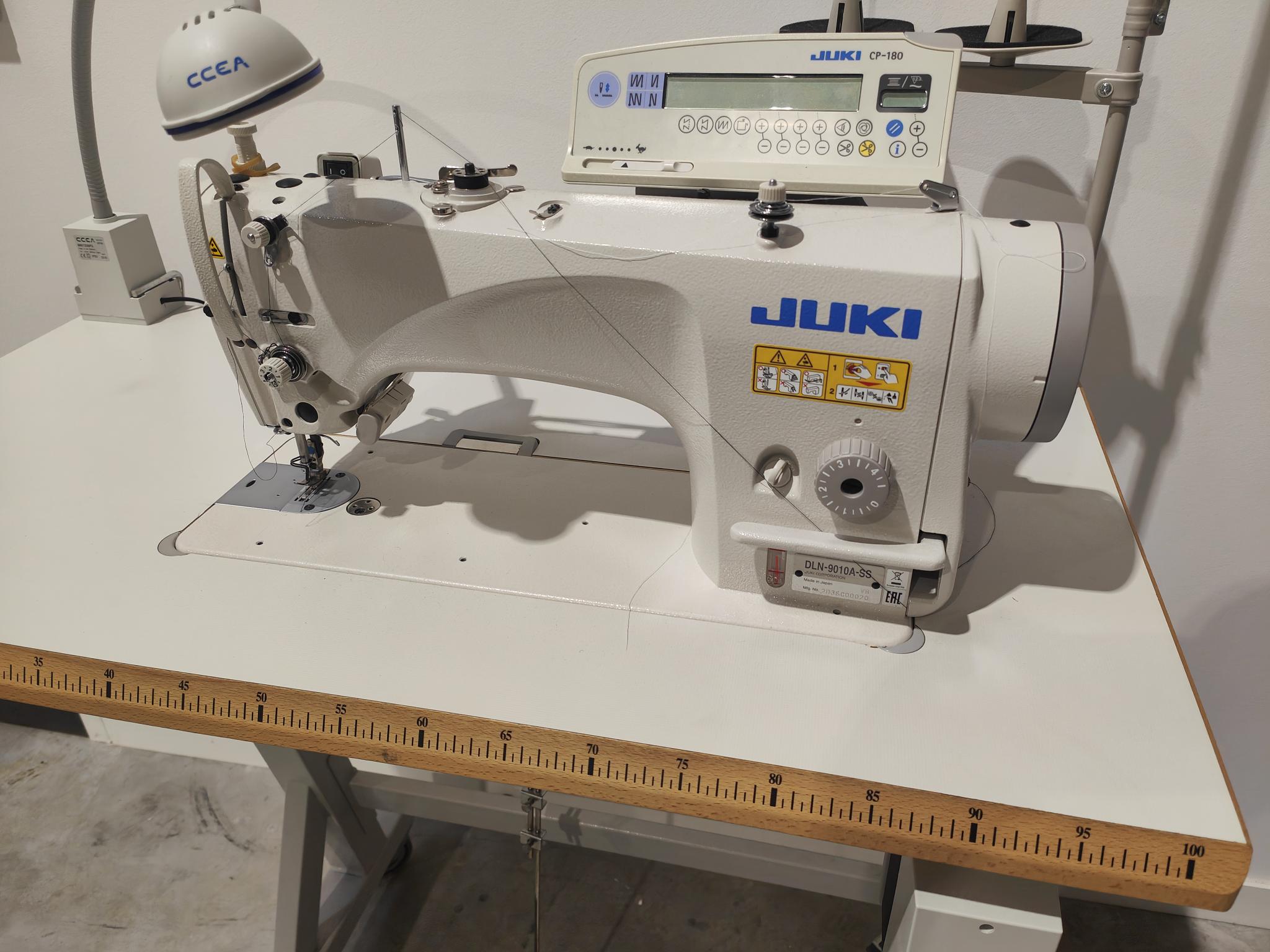 piqueuse plate double entrainement juki dln-9010a occasion