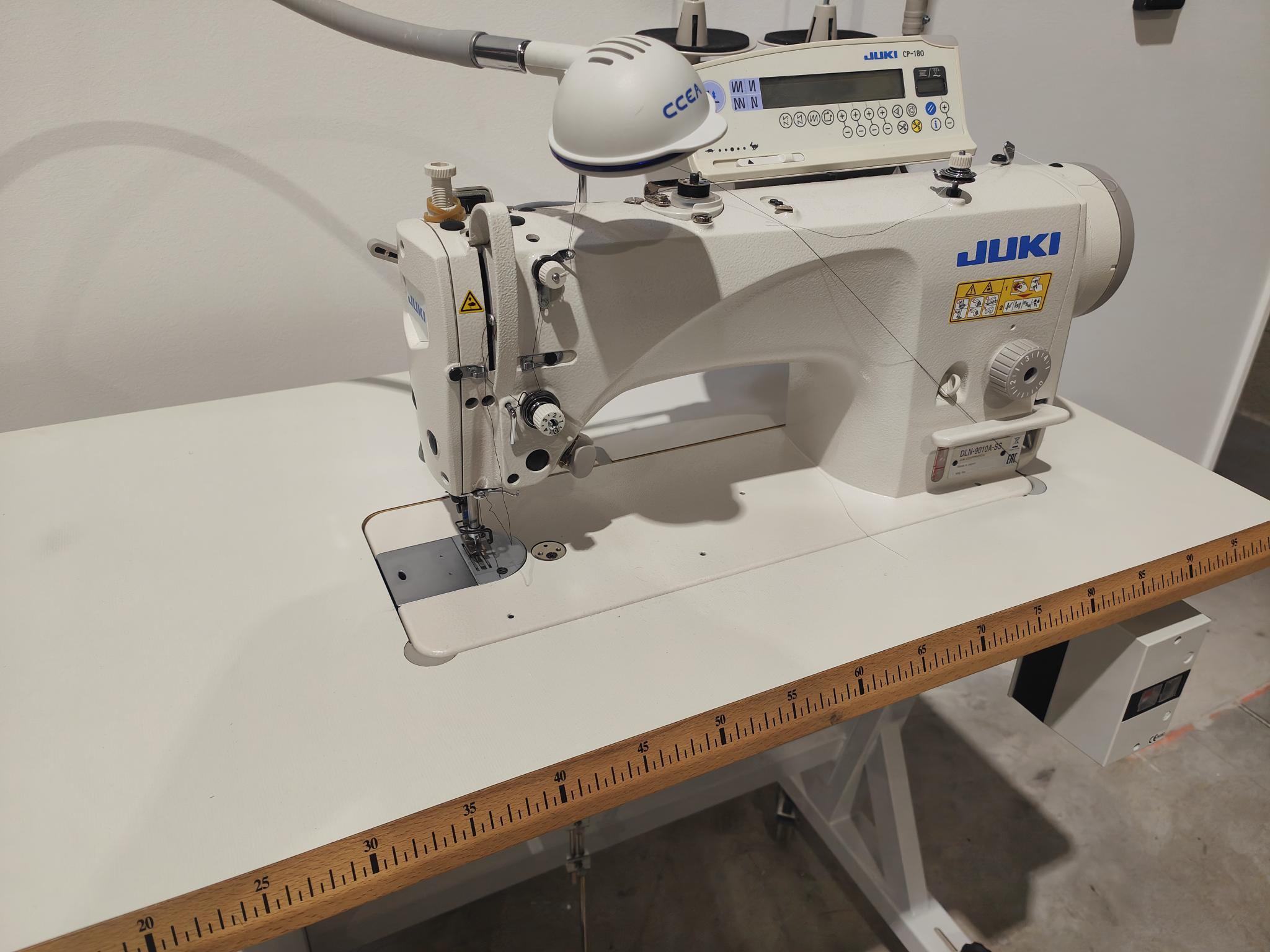 piqueuse plate double entrainement juki dln-9010a occasion